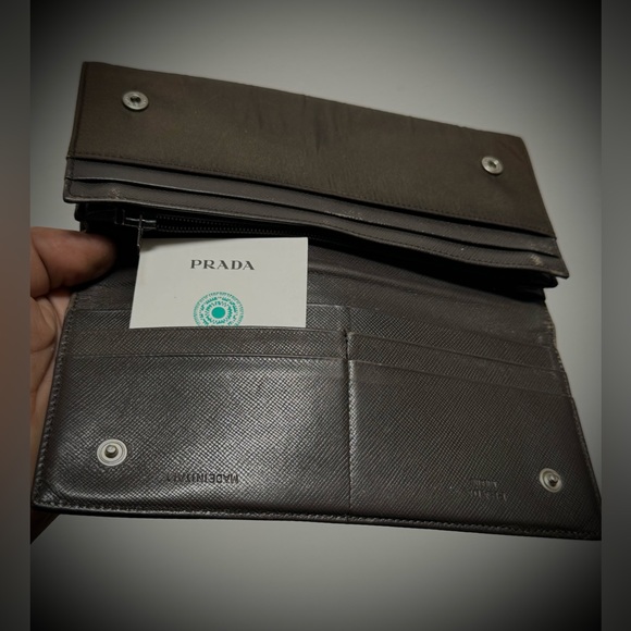 Brown Prada Nylon Wallet - Picture 11 of 12